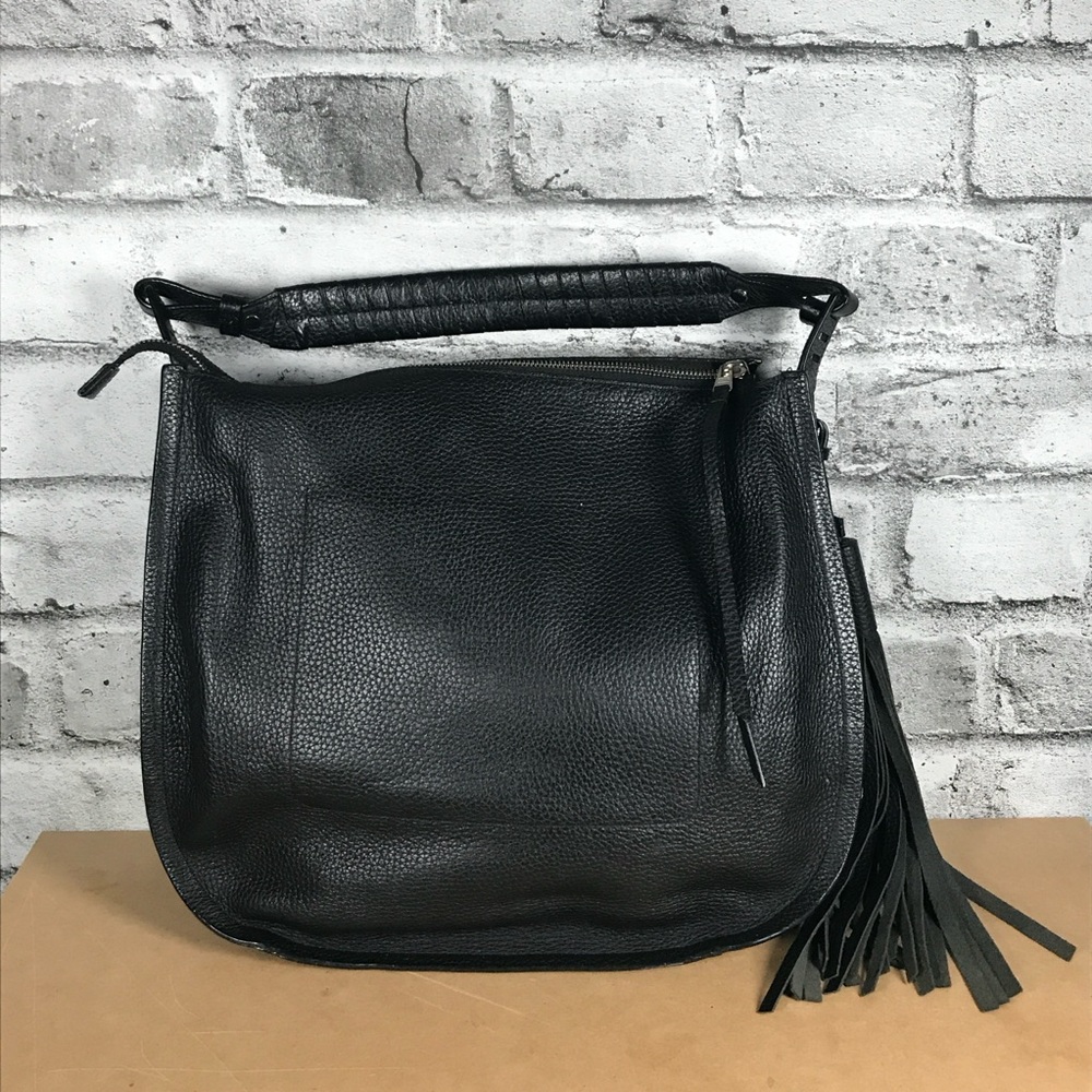 All Saints Flap Hobo Bag